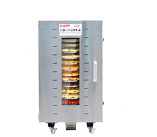 Máy sấy hoa quả hiệu năng cao 16 khay dạng xoay OKASU NS-MS16KX