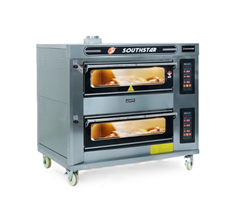 Lò nướng bánh Southstar gas 2 tầng 4 khay 
