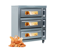 Lò nướng bánh dùng điện 3 tầng 6 khay HGD-60D 