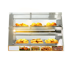 Tủ giữ nóng thực phẩm 2 tầng 1m2 HW-4P 