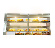 Tủ giữ nóng thực phẩm 2 tầng 1m8 HW-8P 