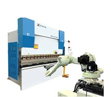 Máy chấn CNC điện thủy lực thao tác WE67K