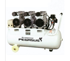Máy nén khí không dầu, giảm âm Pegasus TM-OF750×3-100L