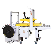 Máy đóng gói và niêm phong thùng carton tích hợp (gập nắp thủ công) LT-FJ-1A-101A