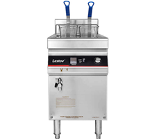 Bếp chiên cảm ứng hai giỏ 27L Lestov LT-ZLII-E108