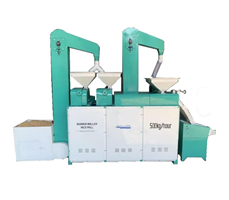 Máy xay xát gạo kết hợp con lăn cao su 500-600kg/giờ Pinyang PY-RHM2024 
