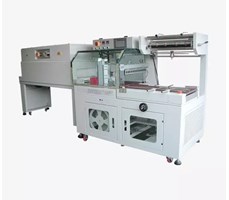 Máy đóng gói màng co kèm buồng nhiệt dành cho tấm ván sàn BSF-5545LE + BS-4525