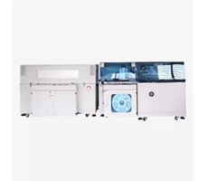 Máy đóng gói tự động dán cạnh bằng điện BSF-5545LD+BS-5030X