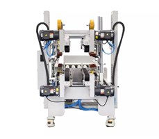 Máy dán mép thùng carton tự động Hualian JFX-5050B