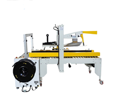 Máy đóng gói cuối dây chuyền gấp hộp, dán thùng và đóng đai GPP-50C