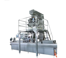Máy đóng gói tự động tích hợp chức năng chiết rót, cân và định hình nhiệt DLZ-520H