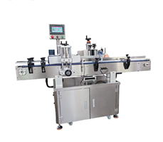 Máy dán nhãn dùng cho lọ thủy tinh, lon kim loại đựng gia vị, dây chuyền sản xuất DW211 