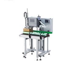 Máy in tem dán tem tự động lên nắp thùng carton GTB100A