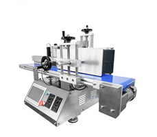 Máy dán nhãn lọ gia vị tự động điều khiển bằng màn hình cảm ứng LT-150