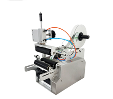 Máy dán nhãn bán tự động cho trai, lọ tròn LT-80 