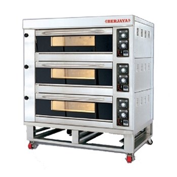 Lò nướng 3 tầng 6 khay dùng điện Berjaya BJY-3B6P-E