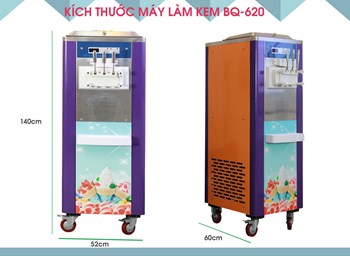 Máy làm kem Jingling BQ-2018 (BQ620) tiết kiệm điện