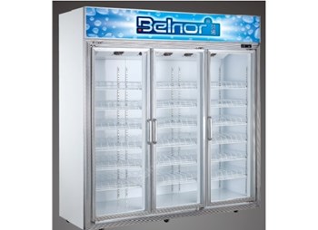 Tủ mát belnor 3 cánh kính 1600L PG1.6L3W