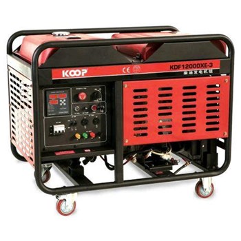 Máy Phát Điện Chạy Dầu 10Kw Koop KDF12000XE