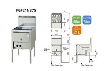 Bếp chiên FUJIMARK FGF21NB75