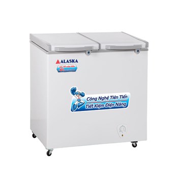 Tủ đông mát 2 cửa nắp đỡ Alaska FCA-2600N