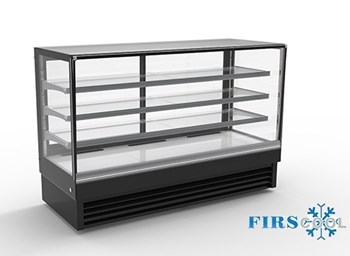 Tủ trưng bày bánh kính vuông Firscool DSF2000