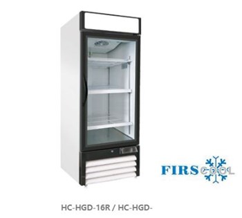 Tủ mát 1 cánh kính cửa kéo FIRSCOOL HC-HGD-16R