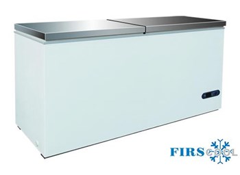 Tủ đông nằm 2 nắp đỡ Firscool G-BD-768 S / S