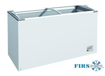 Tủ đông nằm nắp kính cong phẳng Firscool G-F400 FCG