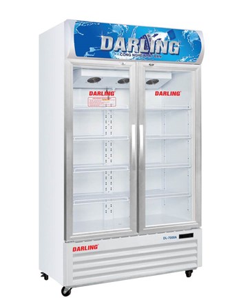 Tủ mát 2 cánh kính Darling DL-7000A