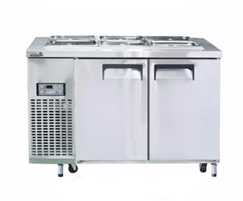 Bàn mát Salad 2 cánh Happys HWI-1200S-F (có quạt)