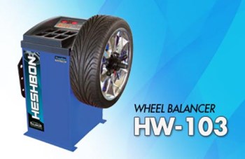 Máy cân bằng lốp xe Heshbon HW 103