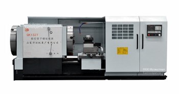 Máy tiện ren ống CNC QK1327