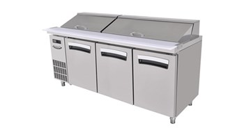 Bàn mát salad 3 cánh Lassele LHRT-3B-1800 1M8