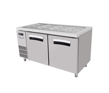 Bàn mát salad 2 cánh Lassele LSRT-2B-1200 1M2
