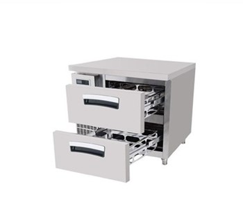 Bàn mát 2 ngăn kéo Lassele LNRT-1B-90-V 0.9M