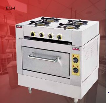 Bếp Âu 4 họng có lò nướng EQ-4