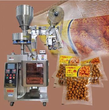 Máy đóng gói đậu phộng túi 4 biên đục lỗ SRP41