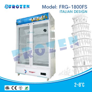 Tủ mát 2 cánh kính Frozen FRG-1800FS