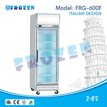 Tủ mát 1 cánh kính Frozen FRG-600F
