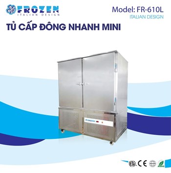 Tủ cấp đông nhanh thủy sản Frozen FR-610L