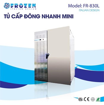 Tủ cấp đông nhanh thực phẩm Frozen FR-830L