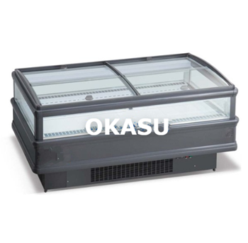 Tủ đông siêu thị dạng nằm Okasu OKS-2000FD