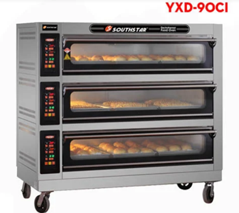 Lò nướng bánh 3 tầng 9 khay Southstar bảng điện tử YXD-90CI