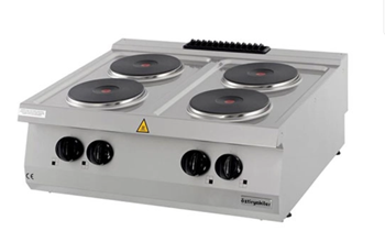 Bếp âu 4 họng dùng điện Ozti OSOE 8070      
