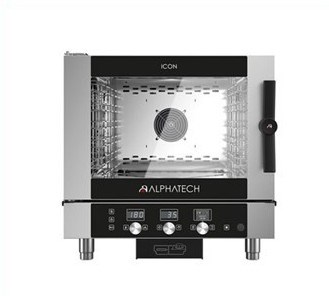 Lò nướng hấp đa năng Alphatech ICET051E 5 khay dùng điện