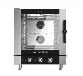 Lò nướng hấp đa năng Alphatech ICEM071E 7 khay dùng điện