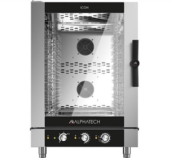 Lò nướng hấp đa năng Alphatech ICEM101E 10 khay dùng điện