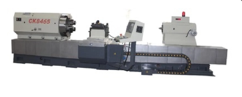 Máy tiện trục cán CNC CK8465