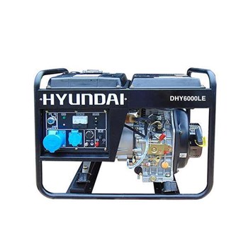 Máy phát điện chạy dầu 5KW – 5.5KW Hyundai DHY6000LE – Máy trần, đề nổ